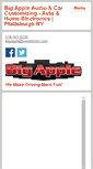 Mobile Screenshot of bigappleaudio.net